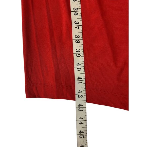 Jones Studio Women's Rose Red Evening Dress - Picture 6 of 6